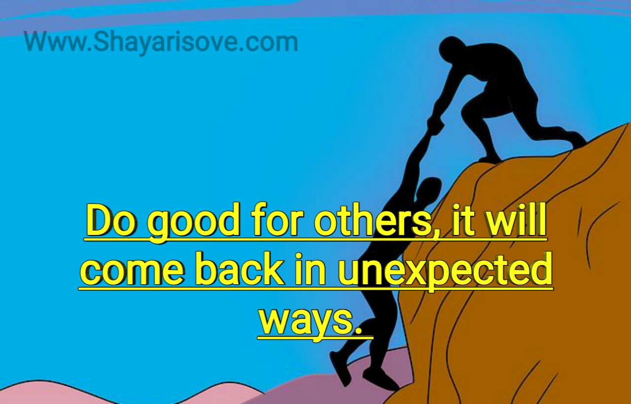 Do Good for others, motivation status