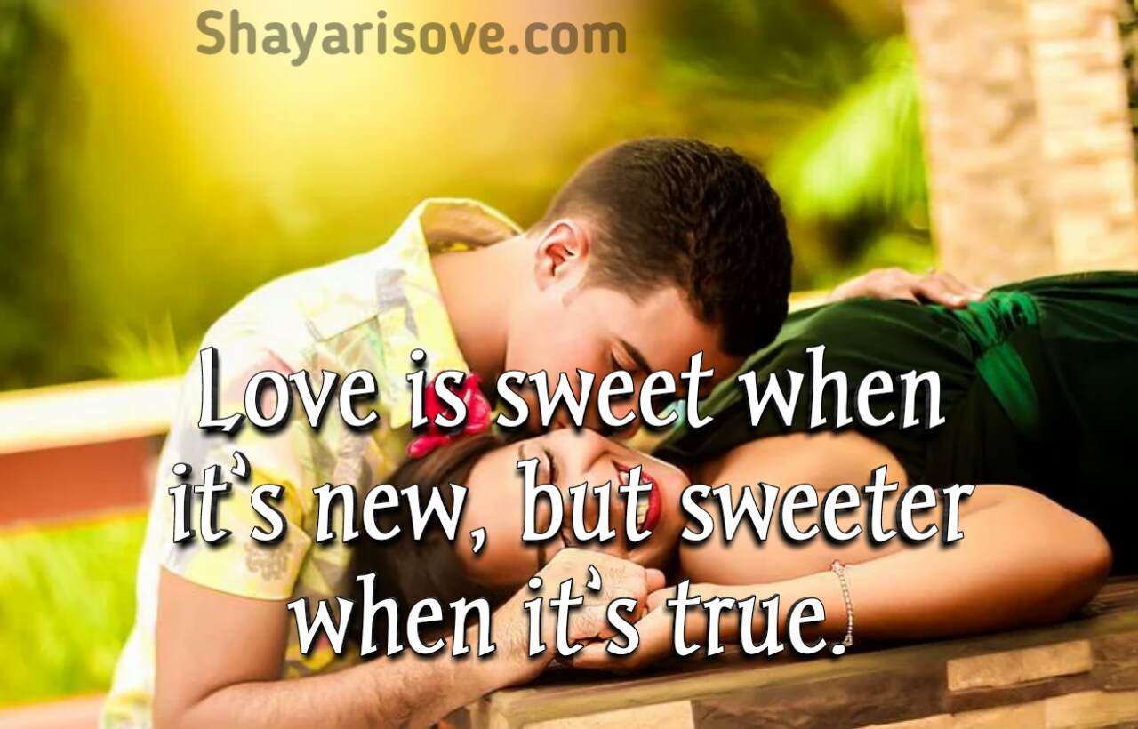 Love is sweet