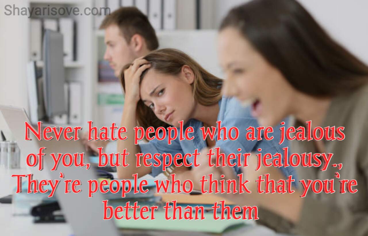 Never hate people