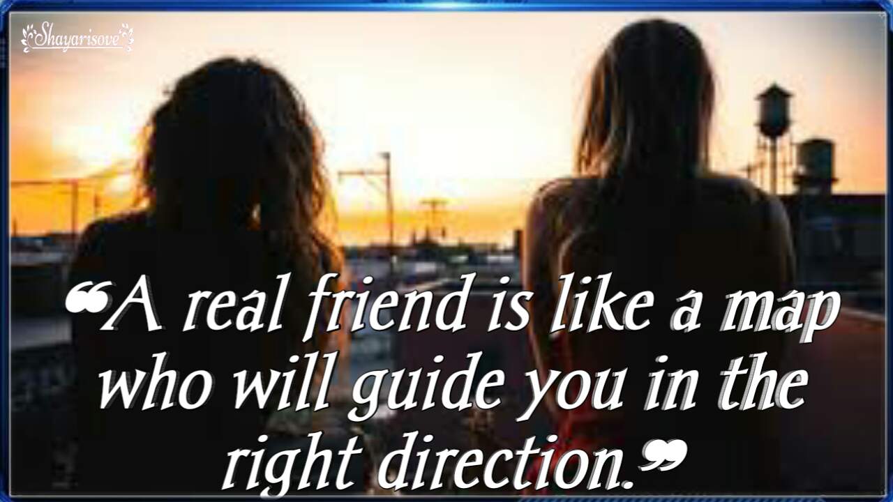 A real friend is