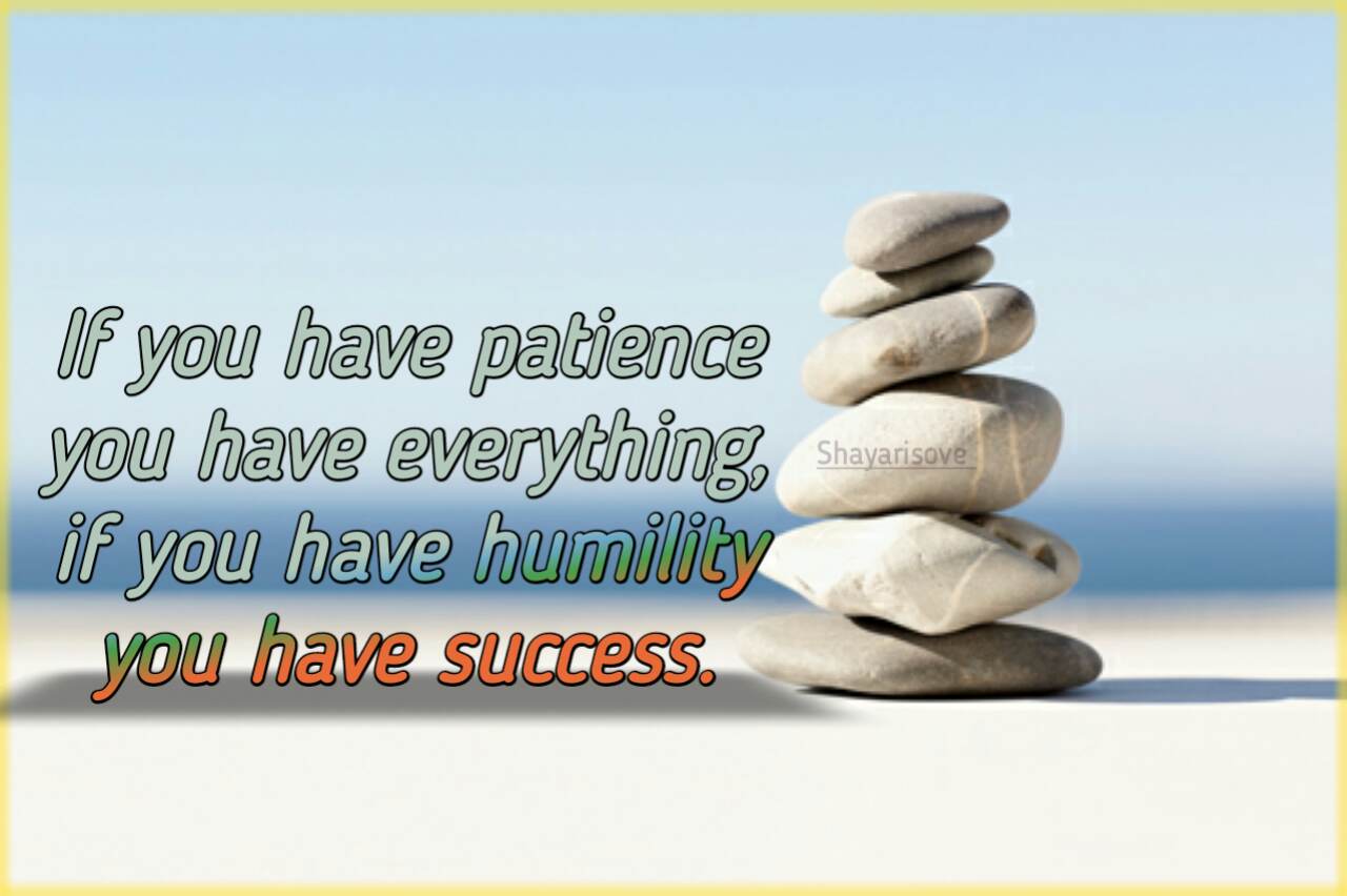 Your patiences