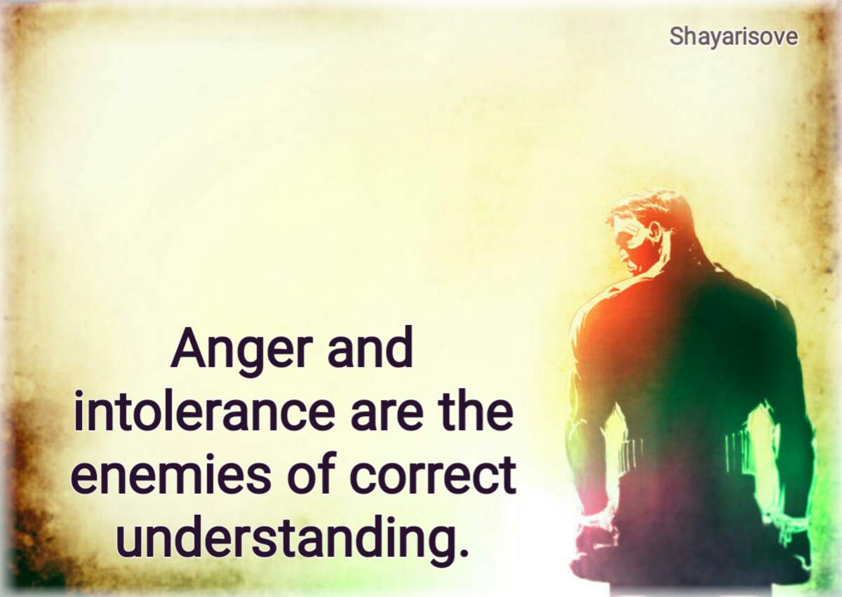 Anger understanding, Angry status