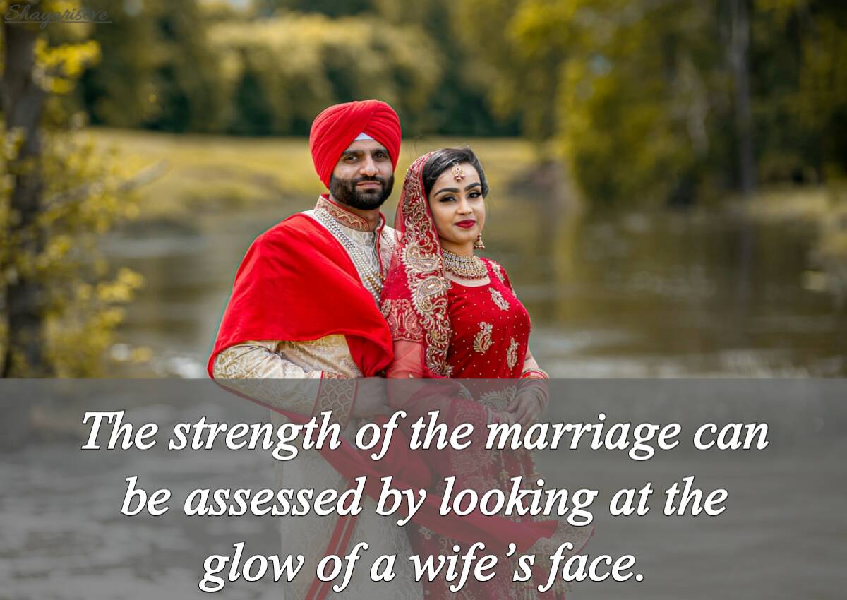 Strength of marriage