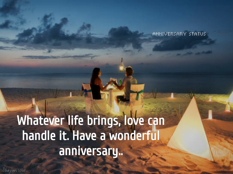 Wonderful anniversary