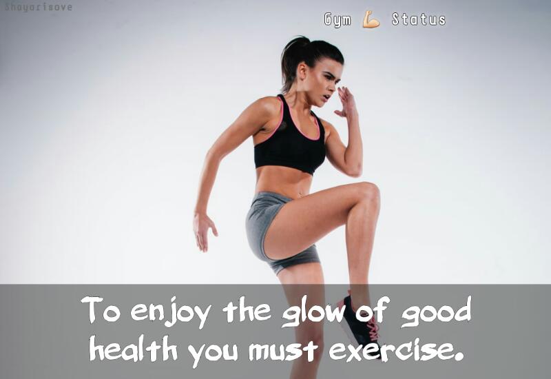 Enjoy exercise