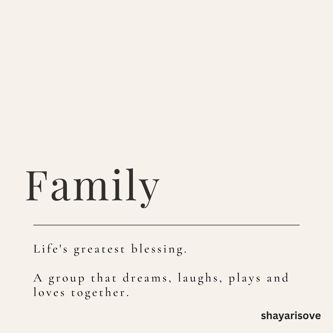 family importance quotes